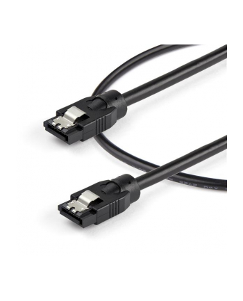 Startech.COM  0.3 M ROUND SATA CABLE - LATCHING CONNECTORS - 6GBS SATA CABLE - SATA CABLE - 30 CM  (SATRD30CM)