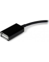 Startech.COM  USB OTG ADAPTER CABLE FOR SAMSUNG GALAXY TAB - USB CABLE - 15.24 CM  (SDCOTG) - nr 12