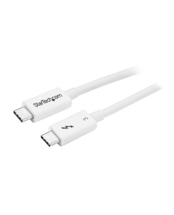 Startech Thunderbolt 3 USB 0,5m Biały (TBLT34MM50CW)