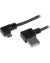 Startech Kabel USB MicroUSB kątowy 1m Czarny (USB2AUB2RA1M) - nr 11