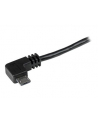 Startech Kabel USB MicroUSB kątowy 1m Czarny (USB2AUB2RA1M) - nr 3
