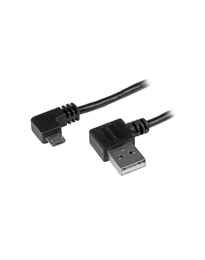 Startech Kabel USB MicroUSB kątowy 1m Czarny (USB2AUB2RA1M) główny