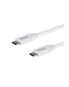 Startech.com 2m 6ft USB C to USB C Cable - 5A PD - USB 2.0 USB-IF Certified - USB-C cable - 2 m (USB2C5C2MW) - nr 2