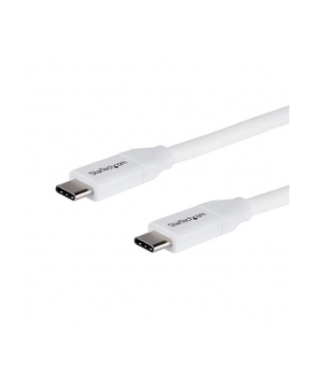 Startech.com 2m 6ft USB C to USB C Cable - 5A PD - USB 2.0 USB-IF Certified - USB-C cable - 2 m (USB2C5C2MW)