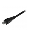 Startech Kabel USB microUSB- USB C 1m czarny - USB2CUB1M (USB2CUB1M) - nr 18