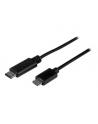 Startech Kabel USB microUSB- USB C 1m czarny - USB2CUB1M (USB2CUB1M) - nr 2