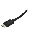 Startech Kabel USB microUSB- USB C 1m czarny - USB2CUB1M (USB2CUB1M) - nr 4