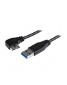 Startech Kabel USB 2M A TO LEFT ANGLE MICRO USB - USB3AU2MLS (USB3AU2MLS) - nr 1