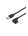 Startech Kabel USB USB - microUSB 2m czarny kątowy- USB3AU2MRS (USB3AU2MRS) - nr 2