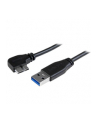 Startech Kabel USB microUSB 3.0 0.5m czarny - USB3AU50CMLS (USB3AU50CMLS) - nr 1