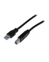 Startech Kabel USB USB-B / 3.0 2m Czarny (USB3CAB2M) - nr 1