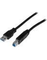 Startech Kabel USB USB-B / 3.0 2m Czarny (USB3CAB2M) - nr 7