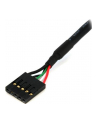 Startech.com Cable Interno de 18 pulgadas al USB IDC de 5 pines del Cabezal de la Placa Base ÔÇô H/H (USBINT5PIN) - nr 8