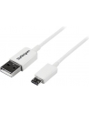 Startech Kabel USB Startech Micro USB Biały 0.5M (USBPAUB50CMW) - nr 14