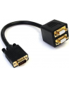 Startech.com 1 ft VGA -> 2x VGA Video Splitter Cable ÔÇô M/F (VGASPL1VV) - nr 12