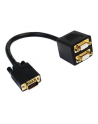 Startech.com 1 ft VGA -> 2x VGA Video Splitter Cable ÔÇô M/F (VGASPL1VV) - nr 3