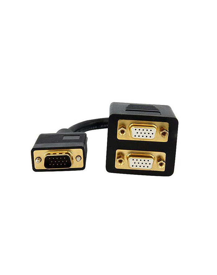 Startech.com 1 ft VGA -> 2x VGA Video Splitter Cable ÔÇô M/F (VGASPL1VV) główny