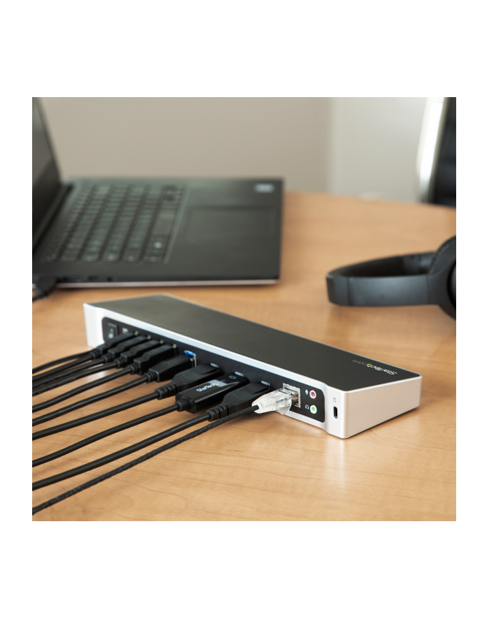 Startech Stacja/replikator Triple-Video Docking Station (USB3DOCKH2DP) główny