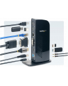 Startech Stacja/replikator USB 3.0 / DVI / HDMI Czarna (USB3SDOCKHD) - nr 32