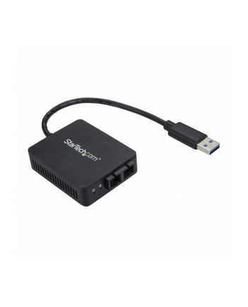 Startech.com USB 3.0 to Fiber Optic Converter - 1000Base-SX SC - netværksadapter (US1GA30SXSC)