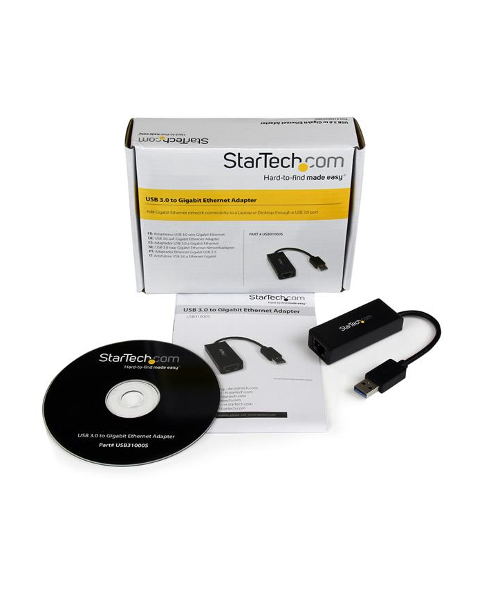 Startech USB 3.0 to Gigabit Ethernet adapter (USB31000S) główny