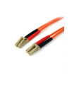 Startech.com Fiber Optic Duplex Patch Cable - LC Male - LC Male - 49.2 (50FIBLCLC15) - nr 1