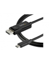 Startech.COM Startech.COM  6.6 FT. (2 M) USB C TO DISPLAYPORT 1.4 CABLE - BIDIRECTIONAL - USB / DISPLAYPORT CABLE - 2 M CDP2DP142MBD   (CDP2DP142MBD) - nr 3