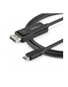 Startech.COM  3.3 FT. (1 M) USB-C TO DISPLAYPORT 1.2 CABLE - BI-DIRECTIONAL - USB / DISPLAYPORT CABLE - 1 M CDP2DP1MBD - nr 13