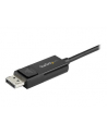 Startech.COM  3.3 FT. (1 M) USB-C TO DISPLAYPORT 1.2 CABLE - BI-DIRECTIONAL - USB / DISPLAYPORT CABLE - 1 M CDP2DP1MBD - nr 5