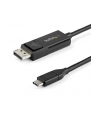 Startech.COM  3.3 FT. (1 M) USB-C TO DISPLAYPORT 1.2 CABLE - BI-DIRECTIONAL - USB / DISPLAYPORT CABLE - 1 M CDP2DP1MBD - nr 8