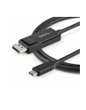 Startech.COM  3.3 FT. (1 M) USB-C TO DISPLAYPORT 1.2 CABLE - BI-DIRECTIONAL - USB / DISPLAYPORT CABLE - 1 M CDP2DP1MBD - nr 9