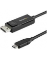 Startech.COM Startech.COM  6.6 FT. (2 M) USB-C TO DISPLAYPORT 1.2 CABLE - BI-DIRECTIONAL - USB / DISPLAYPORT CABLE - 2 M CDP2DP2MBD   (CDP2DP2MBD) - nr 1