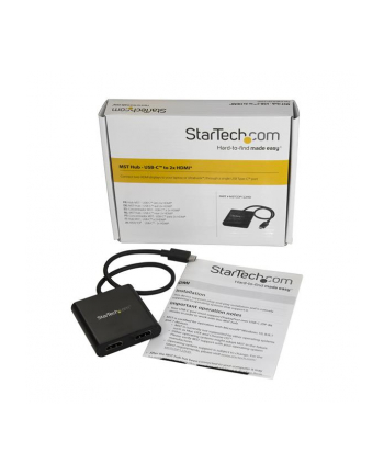 Startech Kabel USB C/2x HDMI (MSTCDP122HD)