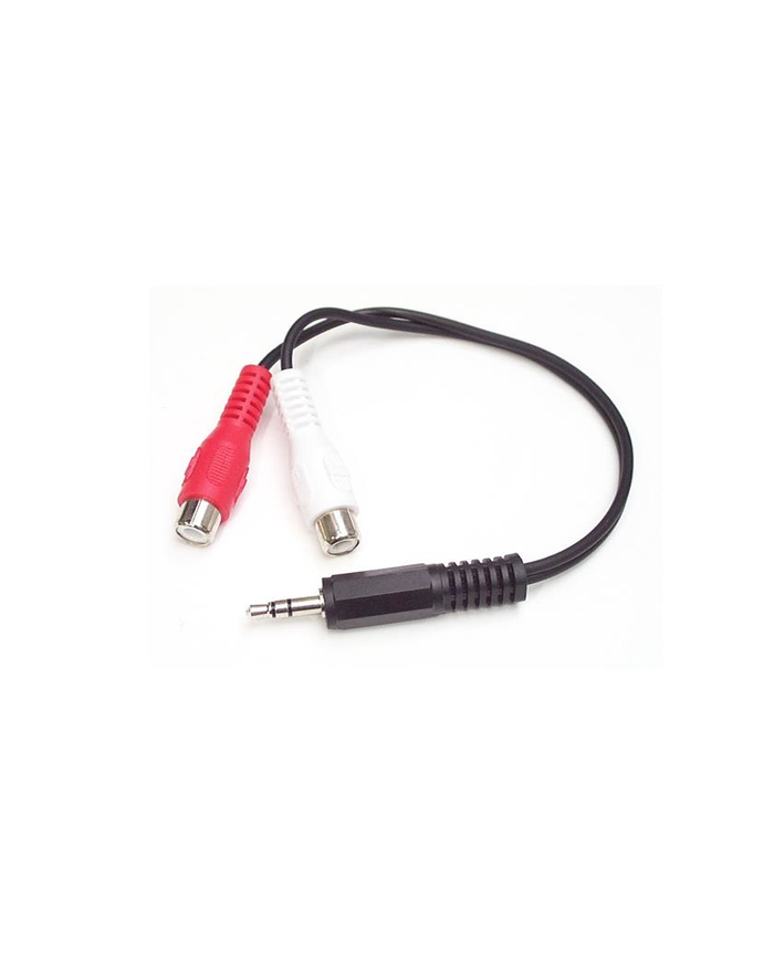 Startech.com 6 in. Stereo Headphone Jack 3.5mm Male to 2x RCA Female (MUMFRCA) główny