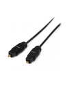 Startech Kabel optyczny, SPDIF, 4.6m, czarny   (THINTOS15) - nr 1