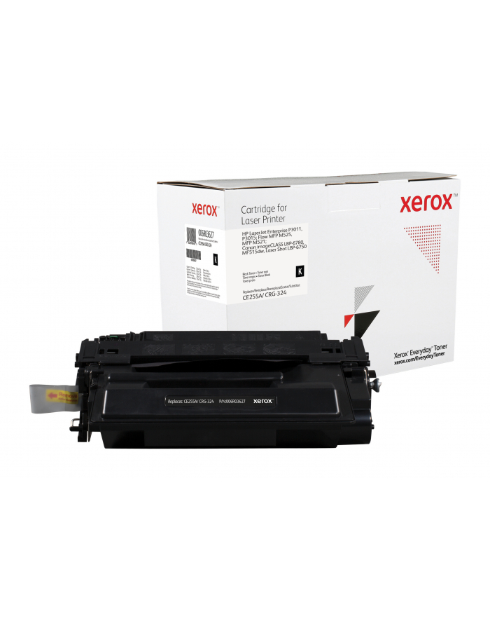Xerox - black - compatible - toner cartridge (alternative for: HP CE255A Canon CRG-324) - Toner laserowy Czarny (006R03627) główny