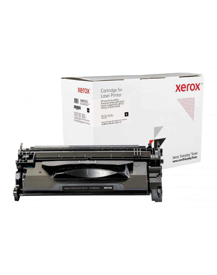 Xerox - black - compatible - toner cartridge (alternative for: HP CF287A Canon CRG-041 Canon CRG-121) - Toner laserowy Czarny (006R03652) główny