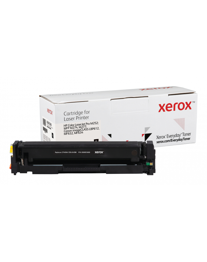 Xerox - black - compatible - toner cartridge (alternative for: HP CF400A Canon CRG-045BK) - Toner laserowy Czarny (006R03688) główny