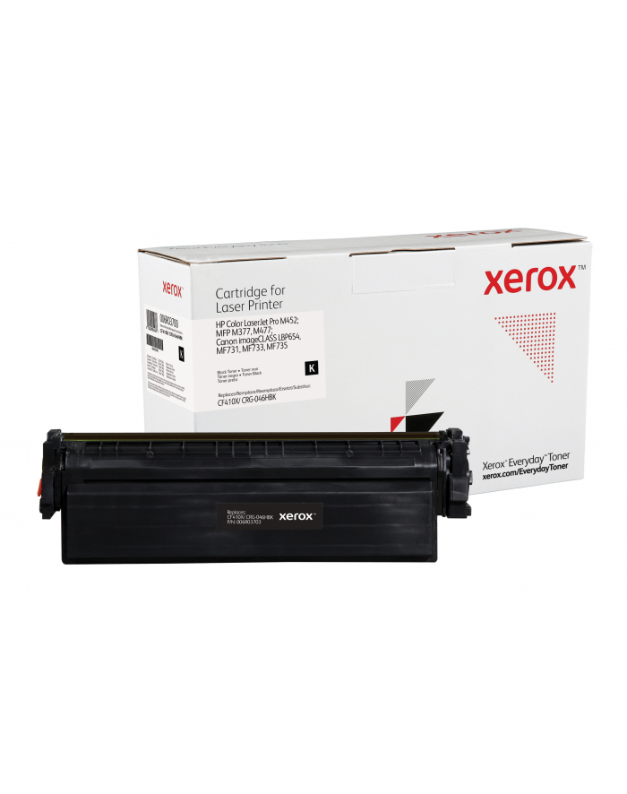 Xerox - High Yield - black - compatible - toner cartridge (alternative for: HP CF410X Canon CRG-046HB) - Toner laserowy Czarny (006R03700) główny