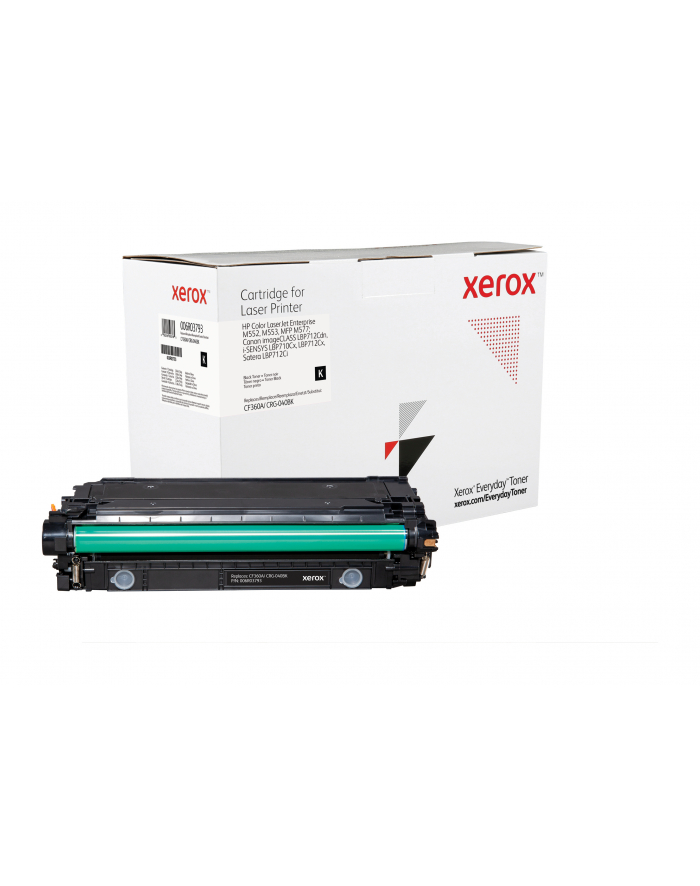 Xerox - High Yield - black - toner cartridge (alternative for: HP CF360A Canon CRG-040BK) - Toner laserowy Czarny główny