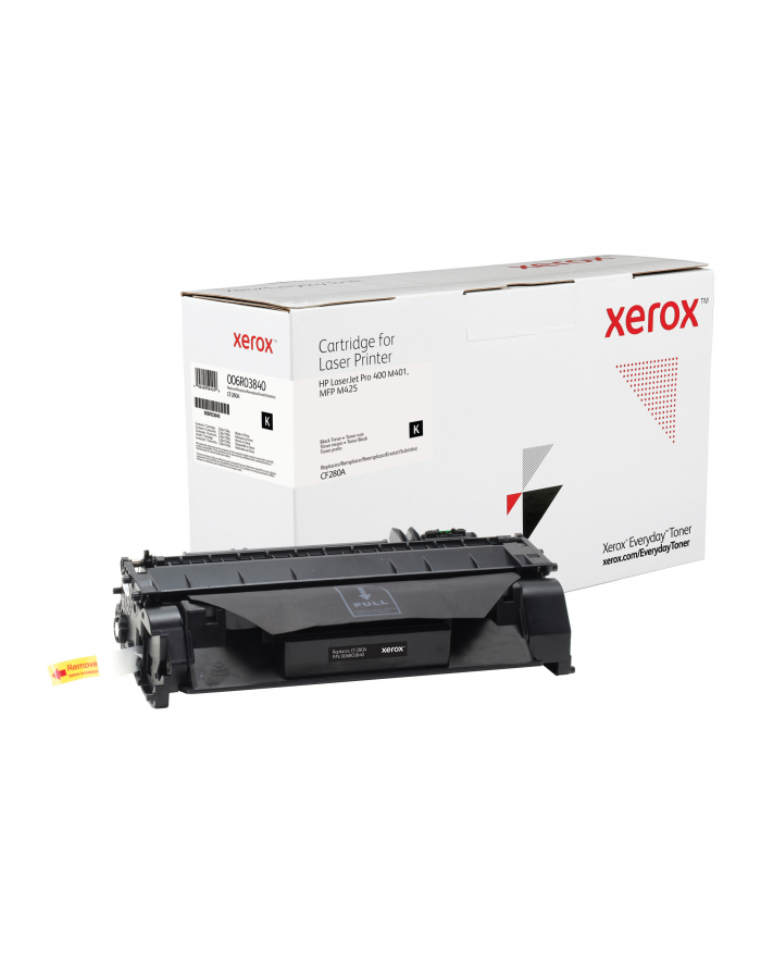 Xerox - black - compatible - toner cartridge (alternative for: HP CF280A) - Toner laserowy Czarny (006R03840) główny