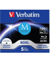 Verbatim 1x5 M-Disc BD-R Blu-Ray 100GB 4x Speed inkjet print (43834) - nr 15