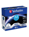 Verbatim 1x5 M-Disc BD-R Blu-Ray 100GB 4x Speed inkjet print (43834) - nr 20
