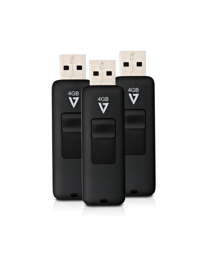 V7 PENDRIVE  3-PAK 4GB  (VF24GAR3PK3E) główny
