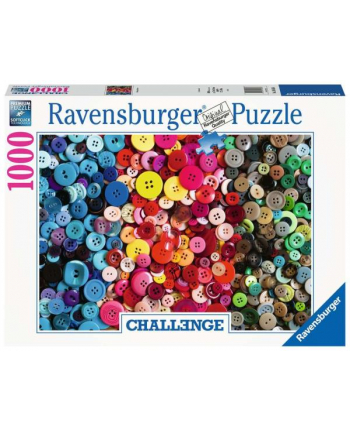 Puzzle 1000el Challenge Kolorowe guziki 165636 RAVENSBURGER