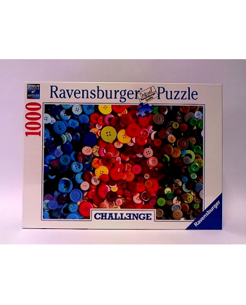 Puzzle 1000el Challenge Kolorowe guziki 165636 RAVENSBURGER