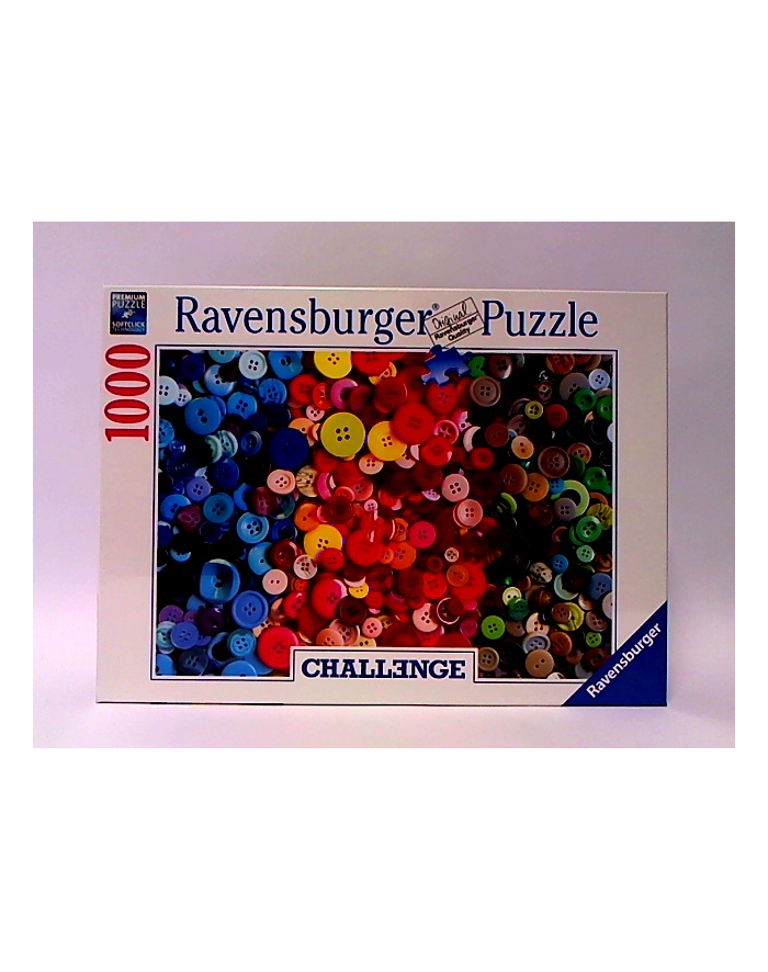 Puzzle 1000el Challenge Kolorowe guziki 165636 RAVENSBURGER główny