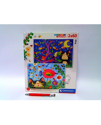 Clementoni Puzzle 2x60el Bugs 21618