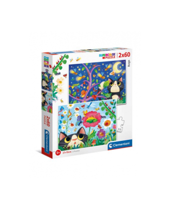 Clementoni Puzzle 2x60el Bugs 21618