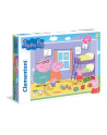 Clementoni Puzzle 60el Maxi Świnka Peppa 26438 - nr 2